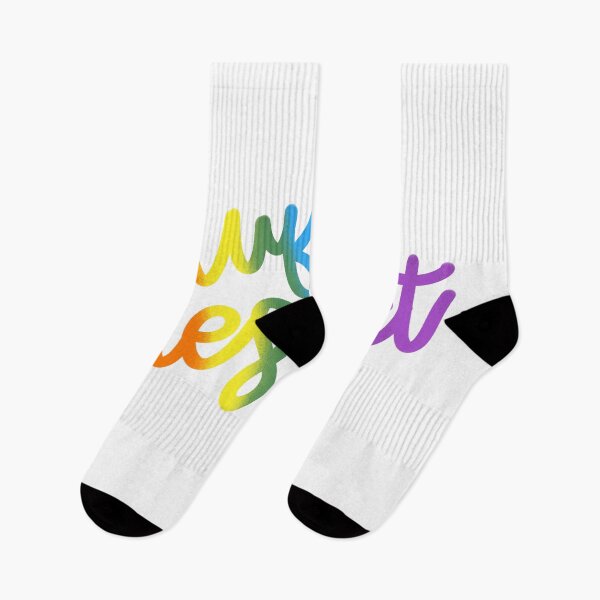 Item preview, Nuff Respect in rainbow  designed and sold by givepineapple.