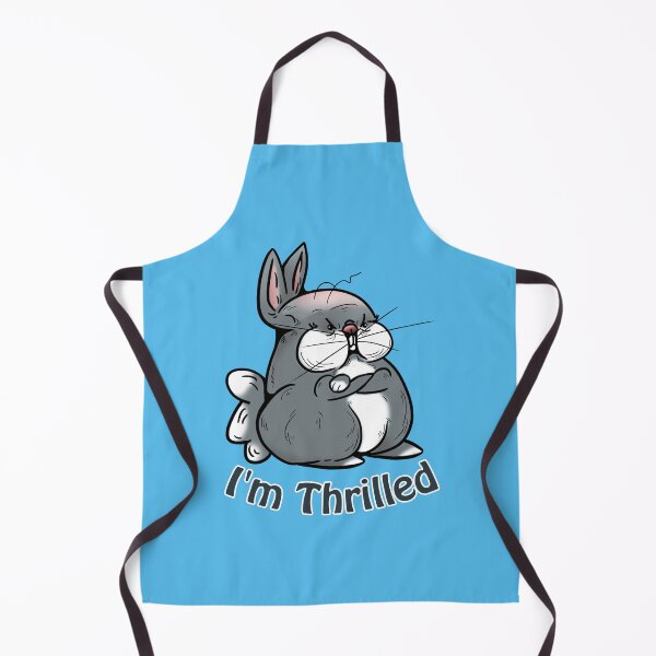 Item preview, Grumpy Bunny: I'm Thrilled designed and sold by iduzarts.
