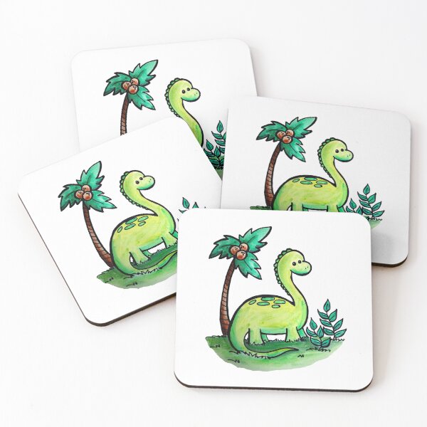 Item preview, Dinosaur Watercolor Art designed and sold by kmstudio.