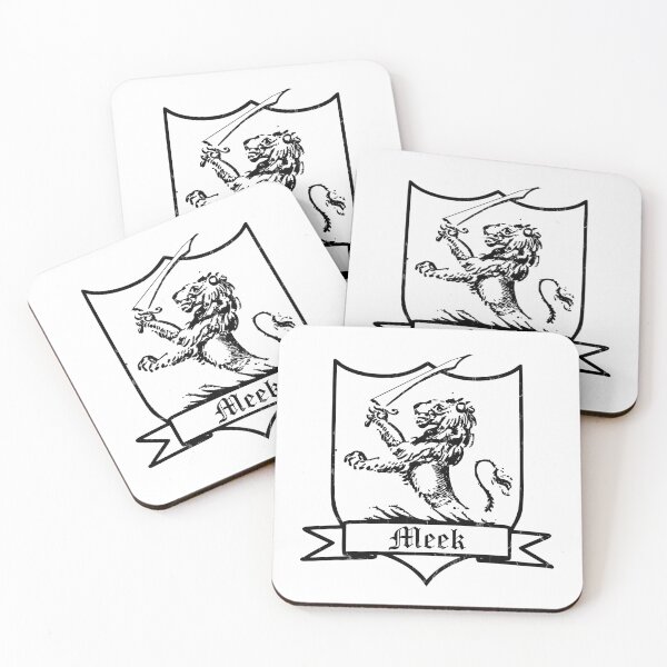 Item preview, Meek Surname Crest designed and sold by BagTown Clans.