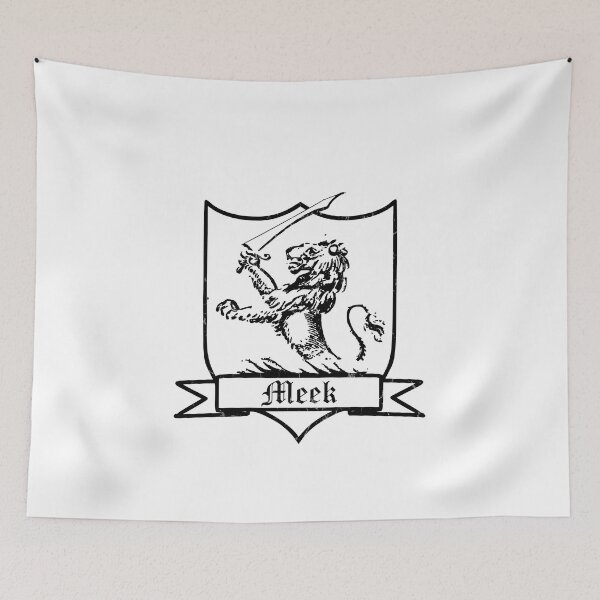 Item preview, Meek Surname Crest designed and sold by BagTown Clans.