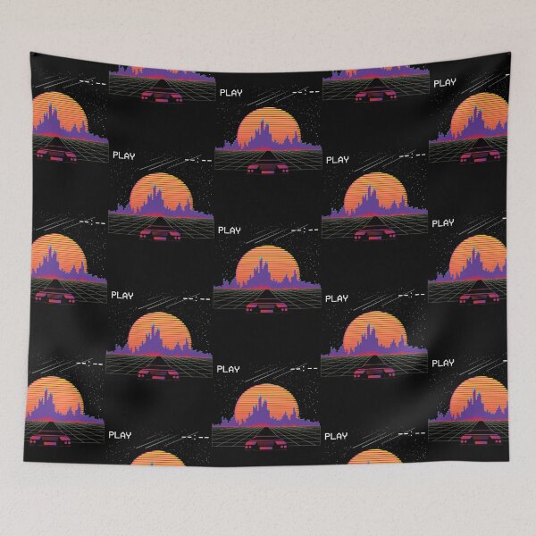 Item preview, Fast Car Retrowave Soundwave designed and sold by Roman Swift.