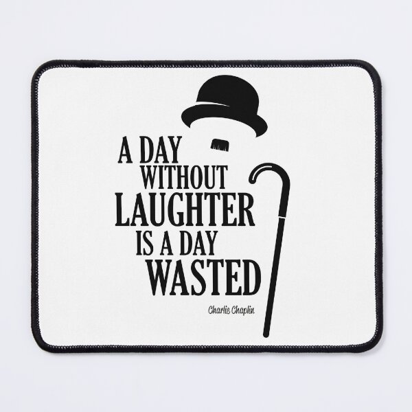Item preview, Chaplin a day without a laughter is a day wasted designed and sold by VinagreShop.