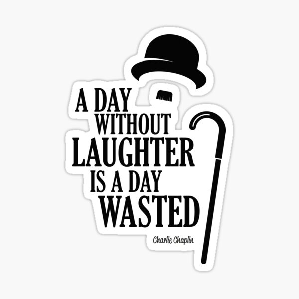 Item preview, Chaplin a day without a laughter is a day wasted designed and sold by VinagreShop.