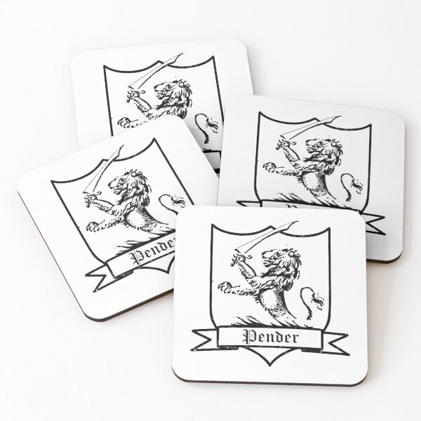 Item preview, Pender Surname Crest designed and sold by BagTown Clans.