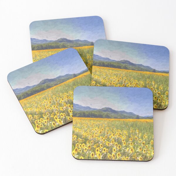 Item preview, Sunflower Panorama Art designed and sold by Londonimages.