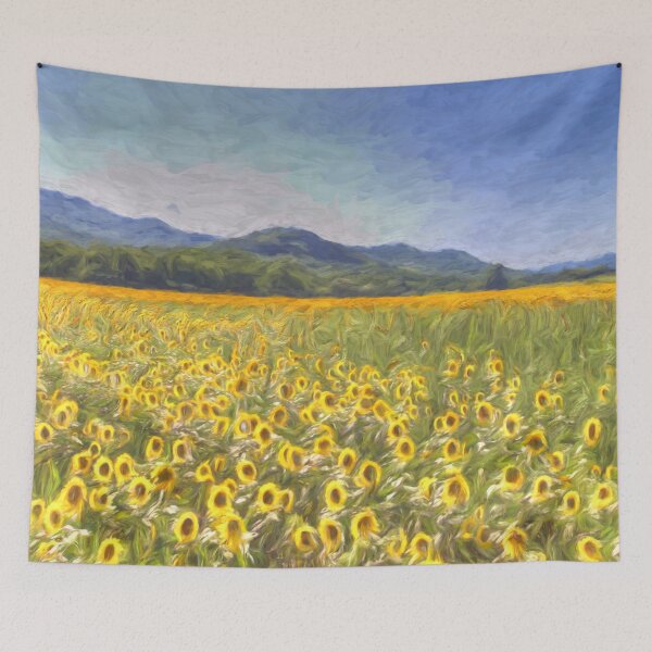 Item preview, Sunflower Panorama Art designed and sold by Londonimages.
