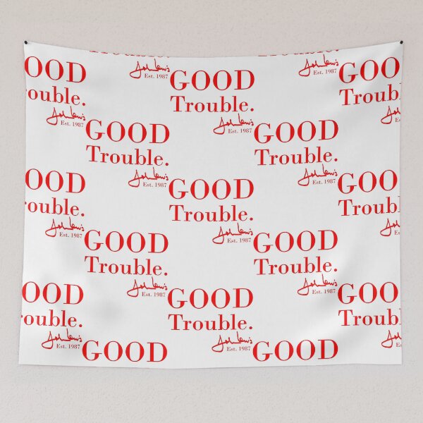 Item preview, Good Trouble John Lewis Signature, est 1987 designed and sold by Roman Swift.