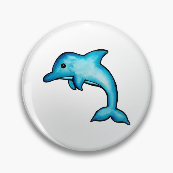 Item preview, Dolphin Watercolor designed and sold by kmstudio.