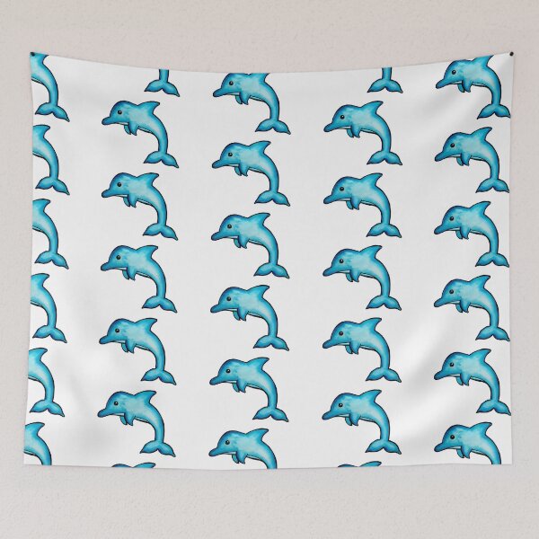 Item preview, Dolphin Watercolor designed and sold by kmstudio.