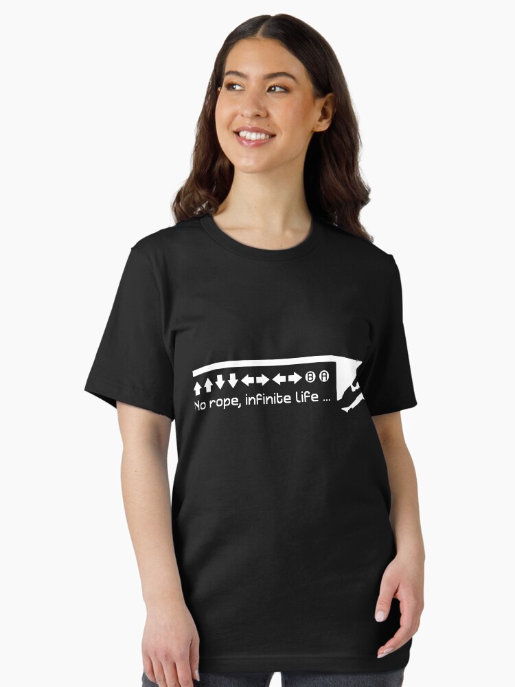 Aperçu 1 sur 7. T-shirt essentiel avec l'œuvre Konami boulder 2 White créée et vendue par M1D33L.