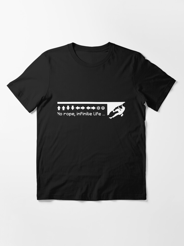 Aperçu 3 sur 7. T-shirt essentiel avec l'œuvre Konami boulder 2 White créée et vendue par M1D33L.