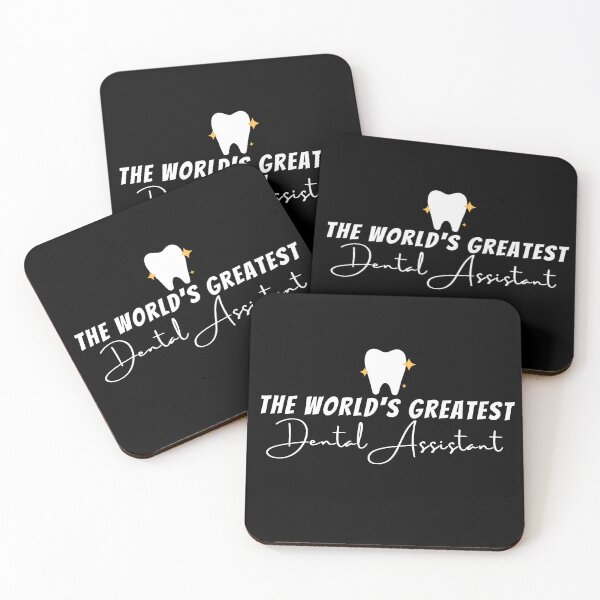 Item preview, Dental assistant quotes funny,cool black and white illustration, the world's greatest dental assistant. designed and sold by Coolclassy.