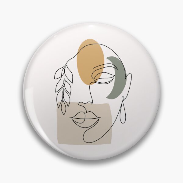 Item preview, Abstract Faces One Line Woman Art designed and sold by virillanissa.