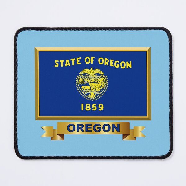 Item preview, OREGON Flag Gifts, Masks, Stickers & Products (GF) designed and sold by mpodger.