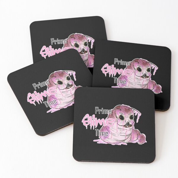 Item preview, Slime Worm Pink: Prime Slime Time designed and sold by iduzarts.