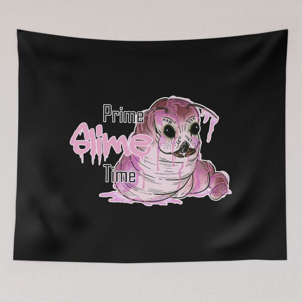 Item preview, Slime Worm Pink: Prime Slime Time designed and sold by iduzarts.