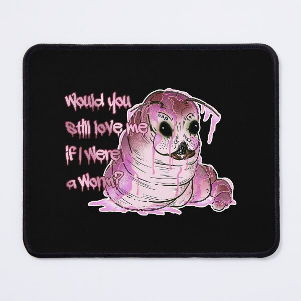 Item preview, Slime Worm Pink: Would you still love me if I were a worm? designed and sold by iduzarts.