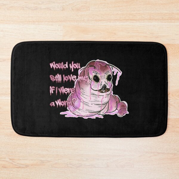 Item preview, Slime Worm Pink: Would you still love me if I were a worm? designed and sold by iduzarts.