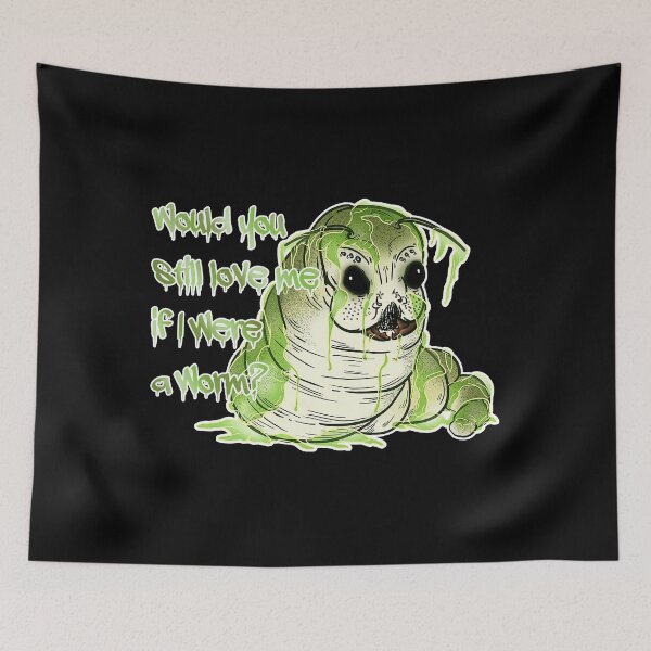 Item preview, Slime Worm Green: Would you still love me if I were a worm? designed and sold by iduzarts.