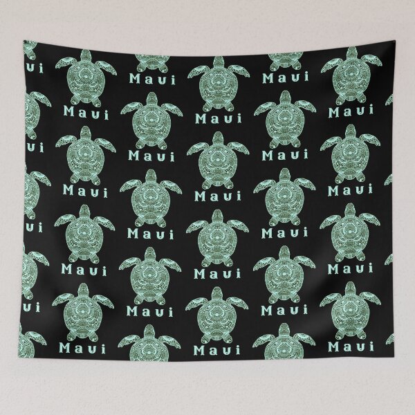 Item preview, Hawaiian art turtle design, Hawaii Maui designed and sold by Roam66.