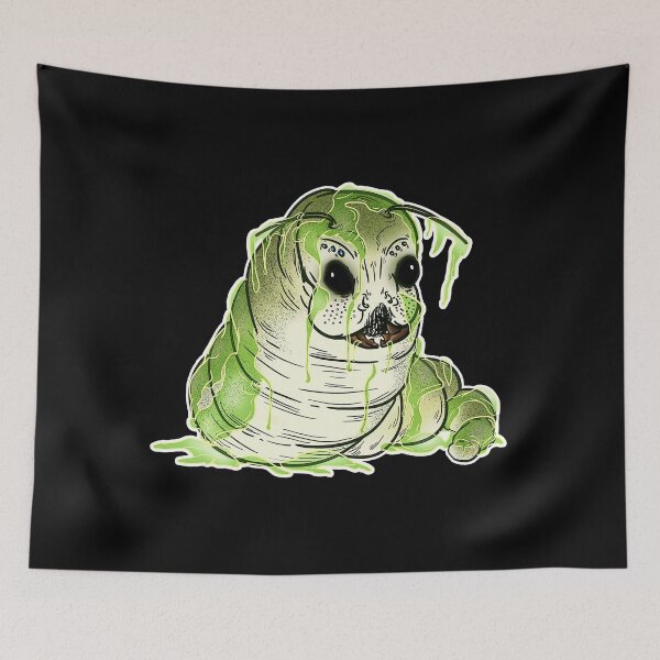 Item preview, Slime Worm Green designed and sold by iduzarts.