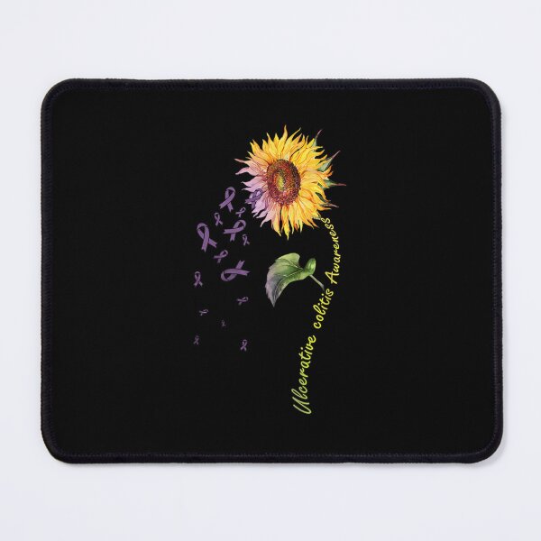 Item preview, Ulcerative Colitis Awareness Sunflowe designed and sold by KevinSoobin.