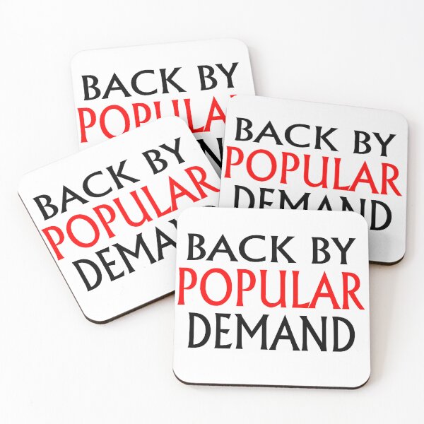 Item preview, Back By Popular Demand designed and sold by FireFoxxy.