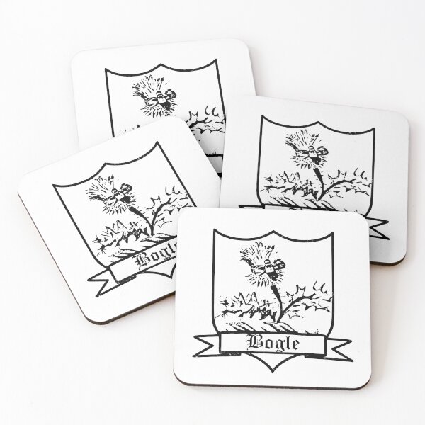 Item preview, Bogle Surname Crest designed and sold by BagTown Clans.