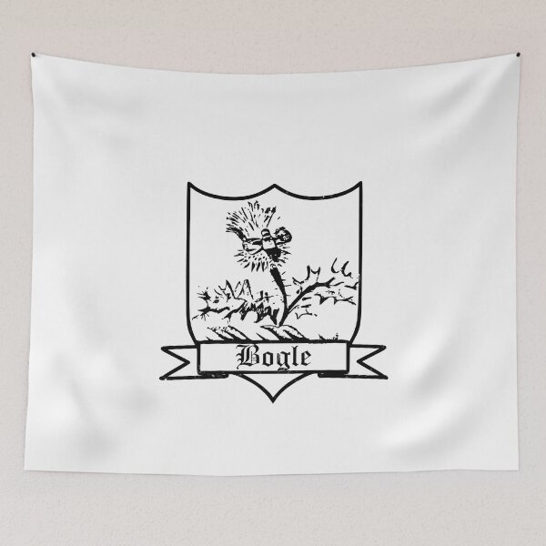 Item preview, Bogle Surname Crest designed and sold by BagTown Clans.