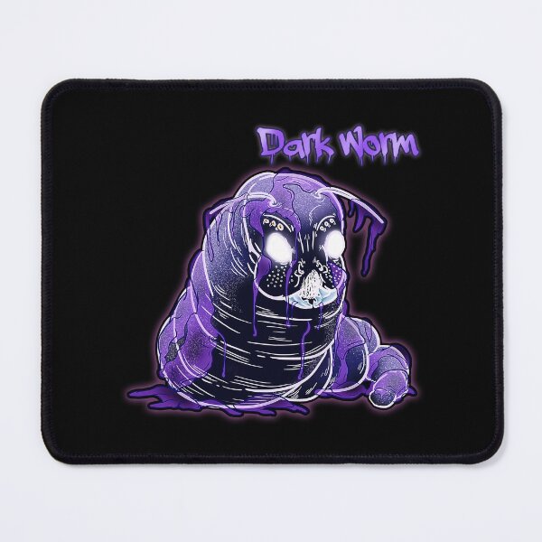 Item preview, Slime Worm Dark Purple: Dark Worm designed and sold by iduzarts.