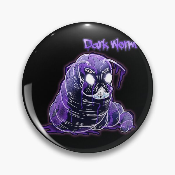 Item preview, Slime Worm Dark Purple: Dark Worm designed and sold by iduzarts.