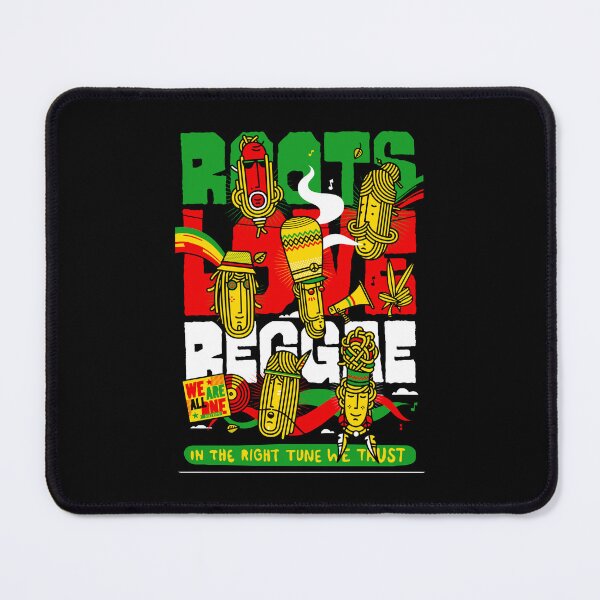 Item preview, Roots Love Reggae In The Right Tune We Trust We All Are One Nation designed and sold by maryromero.