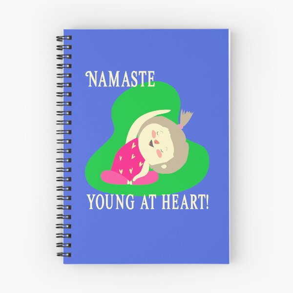 Item preview, Namaste Young At Heart - Sarcastic Yoga Design designed and sold by Cerkis.
