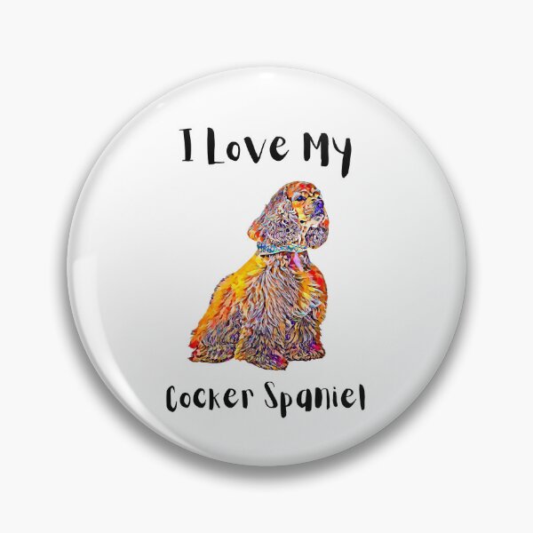 Item preview, I Love My Cocker Spaniel designed and sold by NiftyTees.