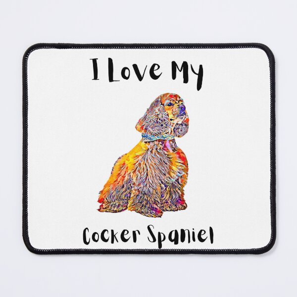 Item preview, I Love My Cocker Spaniel designed and sold by NiftyTees.