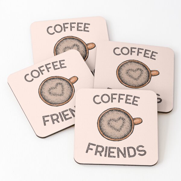 Item preview, Coffee and Friends Make the Perfect Blend designed and sold by PopDonkey.