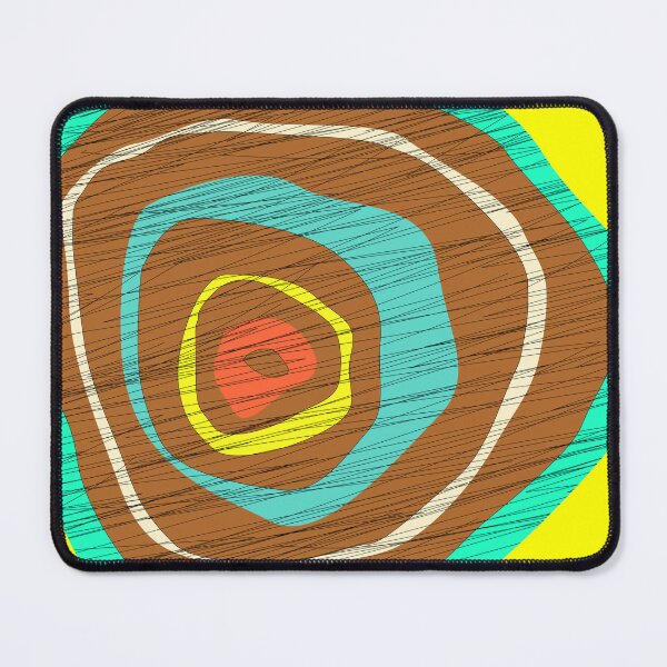 Item preview, Brightly Colored Retro Concentric Circles on Yellow designed and sold by LisWilliams.