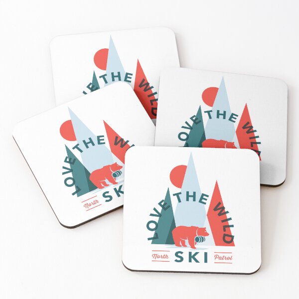 Item preview, Love The Wild: North Ski Patrol. Geometric & Colorful Design designed and sold by The Whiskey Ginger Design Shop.