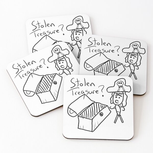 Item preview, Stolen Treasure? designed and sold by questionshop.