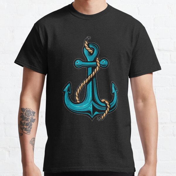 nautical anchor with rope Classic T-Shirt