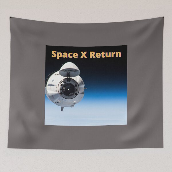 Item preview, Space X Returns to Earth designed and sold by LGMmugsdesign.