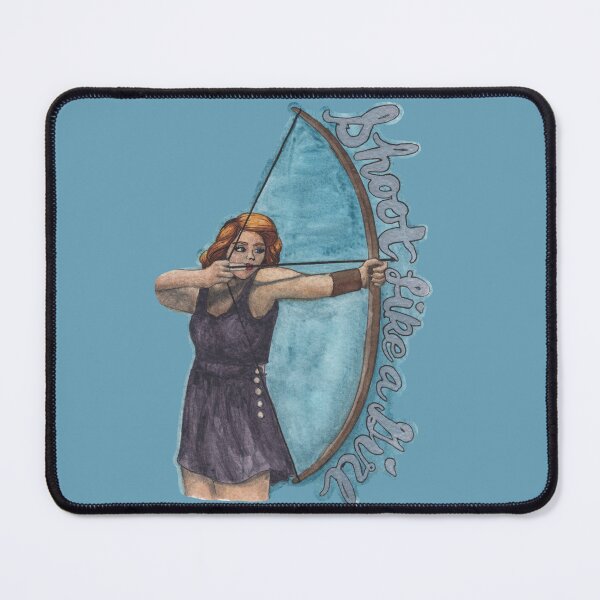 Item preview, Shoot Like a Girl designed and sold by damsamiam.