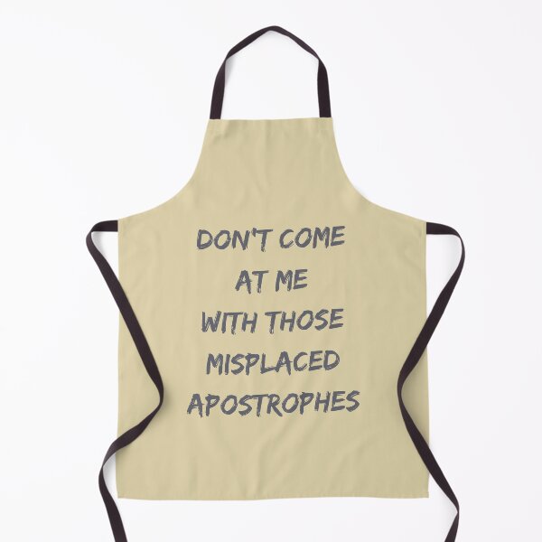 Item preview, APOSTROPHES T-SHIRT designed and sold by Swooncake Press.