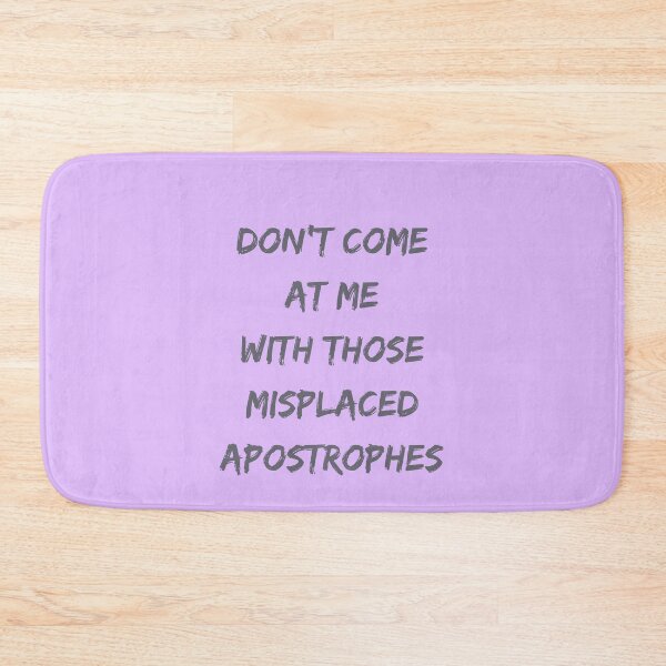 Item preview, APOSTROPHES T-SHIRT designed and sold by Swooncake Press.