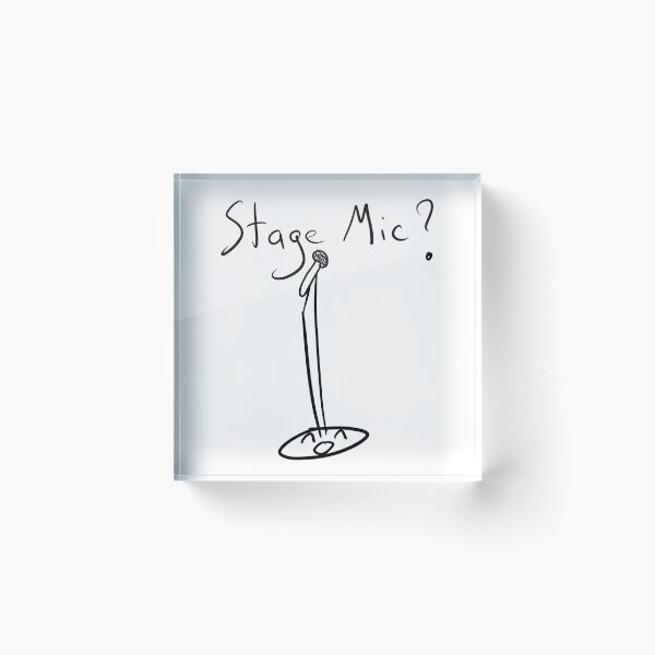 Item preview, Stage Mic? designed and sold by questionshop.