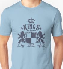 Kings are born in July Slim Fit T-Shirt