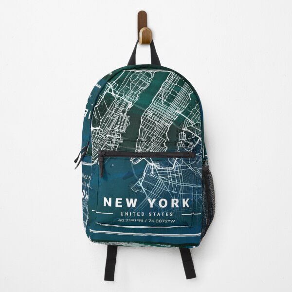 Item preview, New York map vintage designed and sold by erozzz.