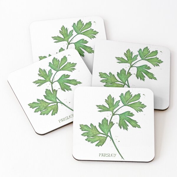 Item preview, Watercolor Culinary Herbs: Parsley designed and sold by LittleSunShoppe.