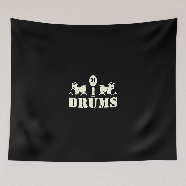 Item preview, Drums (white color) designed and sold by lisaberton.